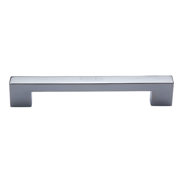 C0337 160-PC • 160 x 180 x 30mm • Polished Chrome • Heritage Brass Metro Cabinet Pull Handle